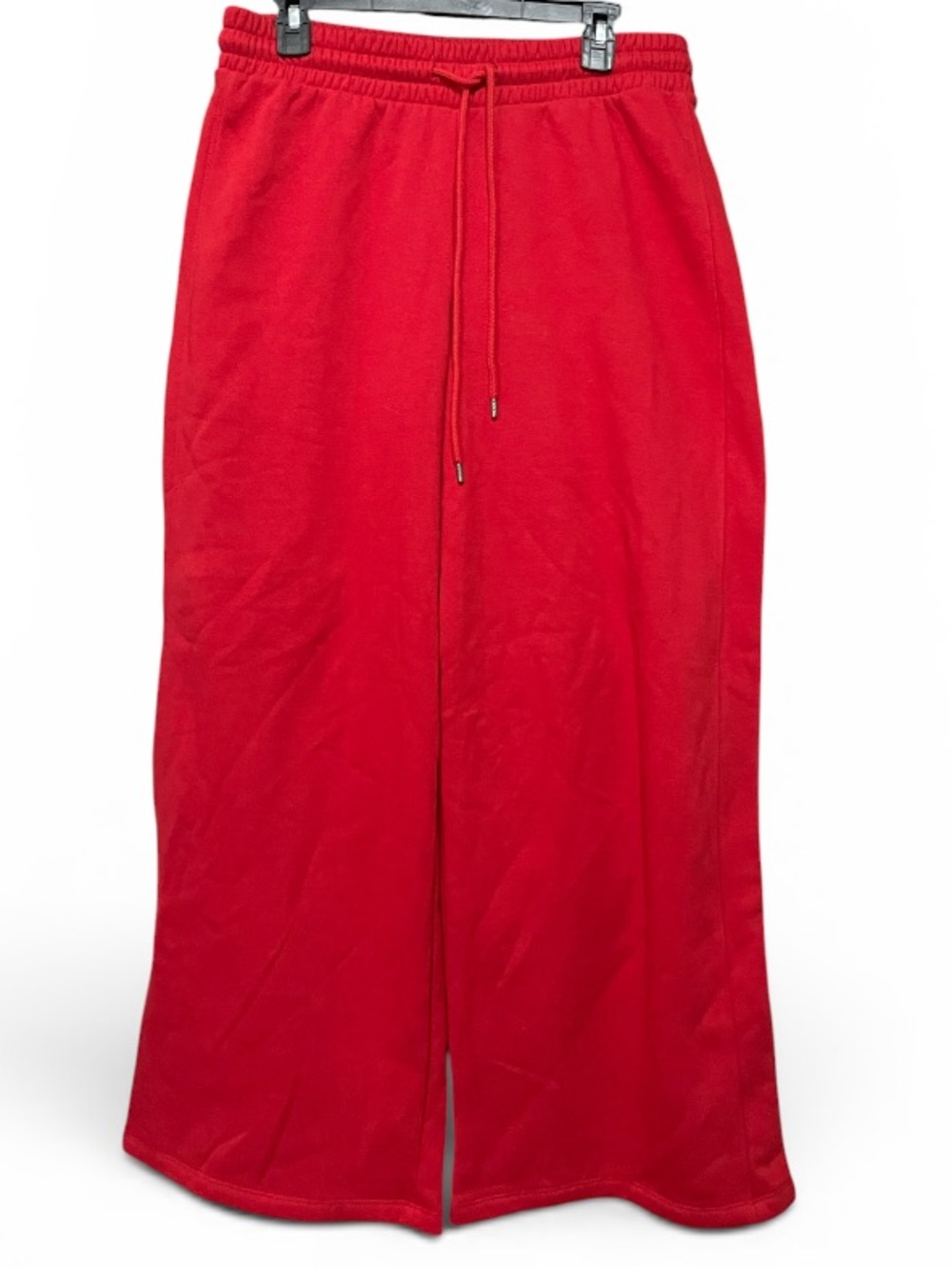 Universal Thread Wide-Leg Red Knit Drawstring Pants M - Picture 4 of 5